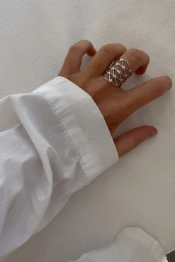 Store Bague Blair - argentéeEasy Clothes Bagues