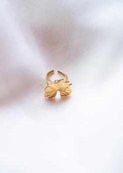 Online Bague Dako Dorée - Ajustable - Acier InoxydableEasy Clothes Bagues