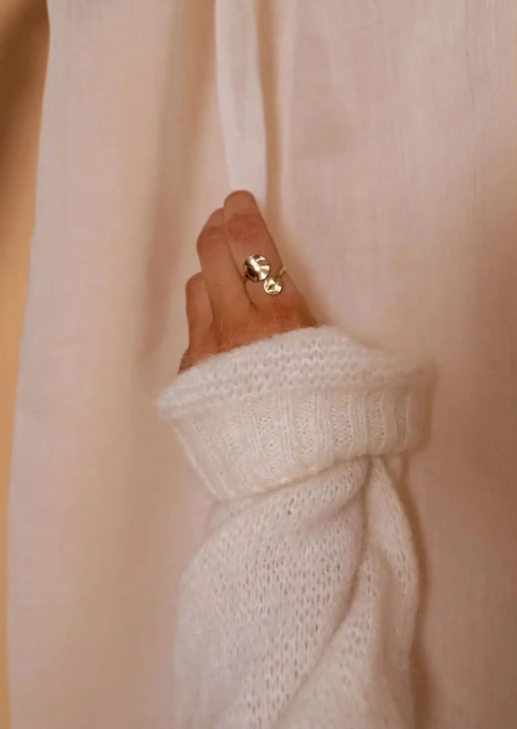 New Bague Dorée Louta | Ajustable & Arrondie | Bijoux & AccessoiresEasy Clothes Bagues