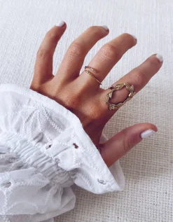 Shop Bague Jen - doréeEasy Clothes Bagues