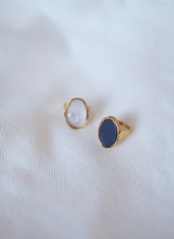 Discount Bague Lapy - dorée et écrueEasy Clothes Bagues