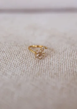 Online Bague Rilla dorée | Bague effet diamants | Prêt-à-porter en ligne | Easy Clothes Bagues