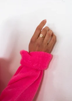 Shop Bague Viva dorée | Bague marguerite | Prêt-à-porter en ligne | Easy Clothes Bagues