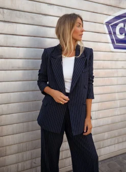 Online Blazer Bruno - bleu foncéEasy Clothes Femme Blazers
