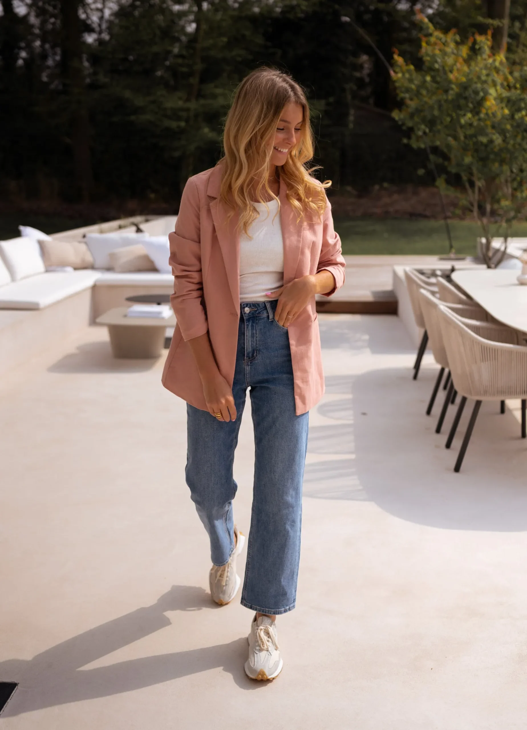 Hot Blazer Caro - roseEasy Clothes Femme Blazers