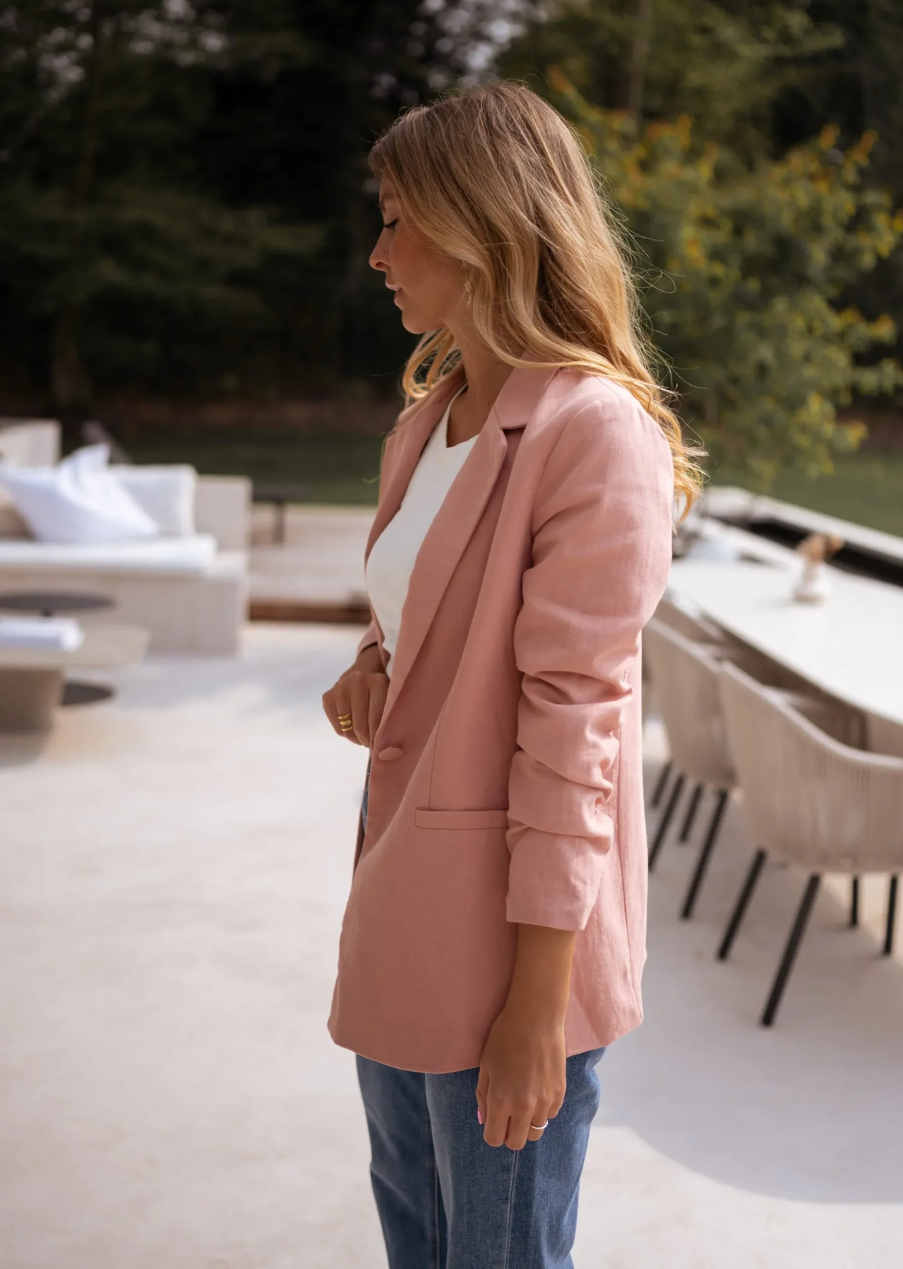 Hot Blazer Caro - roseEasy Clothes Femme Blazers