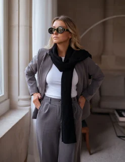 Cheap Blazer Denysa - grisEasy Clothes Femme Blazers