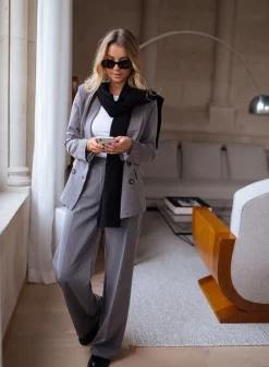 Cheap Blazer Denysa - grisEasy Clothes Femme Blazers