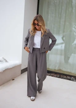 Cheap Blazer Manthy - gris lignéEasy Clothes Femme Blazers