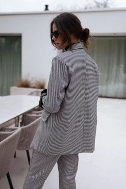 Shop Blazer Memphis - pied de pouleEasy Clothes Femme Blazers