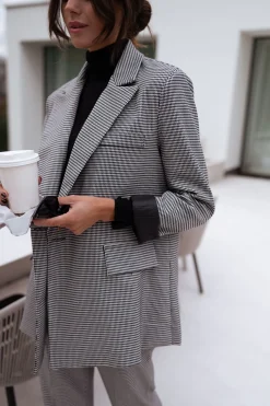 Shop Blazer Memphis - pied de pouleEasy Clothes Femme Blazers