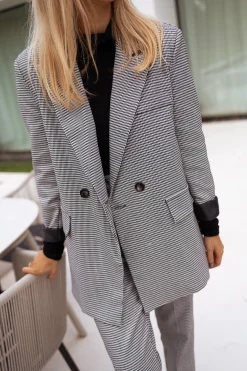 Shop Blazer Memphis - pied de pouleEasy Clothes Femme Blazers