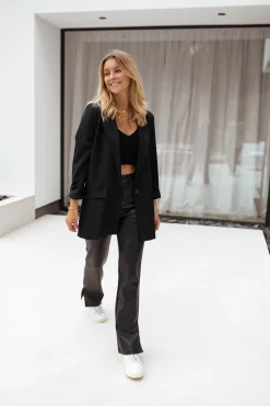 Shop Blazer Ray - noirEasy Clothes Femme Blazers