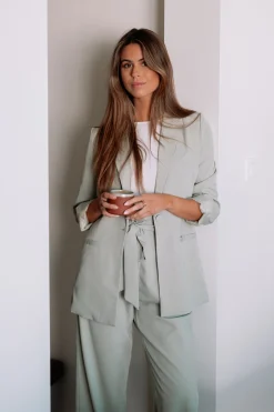 Cheap Blazer Sacramento - vert saugeEasy Clothes Femme Blazers