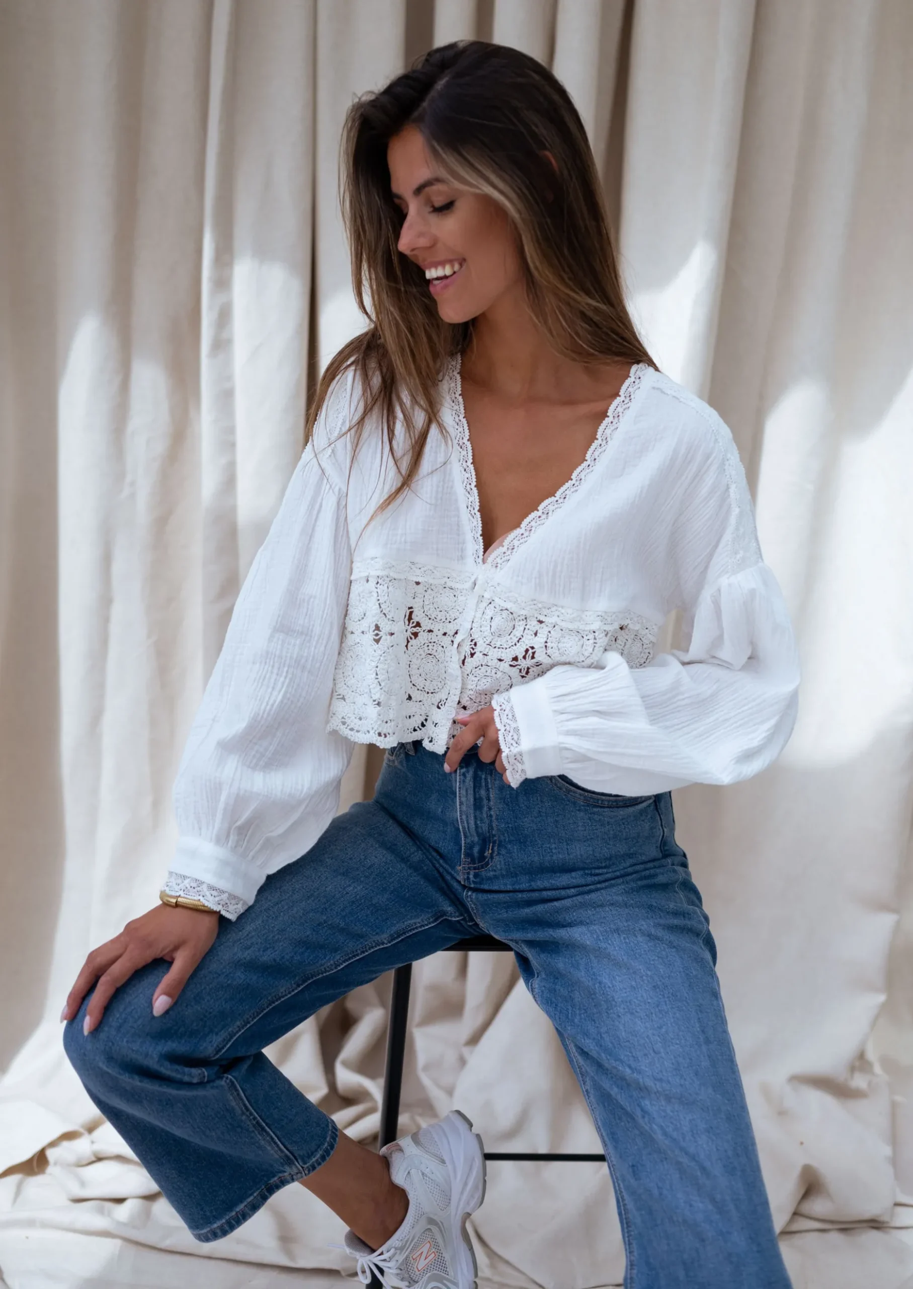 Store Blouse Aldo - écrueEasy Clothes Femme Chemisiers & Blouses