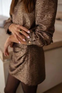 Sale Blouse Alizée - bronzeEasy Clothes Femme Chemisiers & Blouses