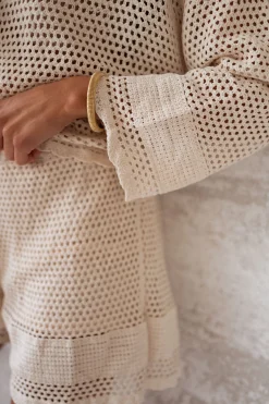 New Blouse Augustine - écrue en crochetEasy Clothes Femme Chemisiers & Blouses