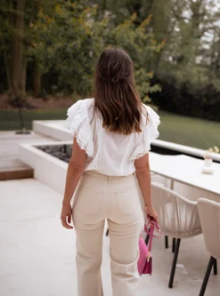 Hot Blouse Carmen - écrueEasy Clothes Femme Chemisiers & Blouses