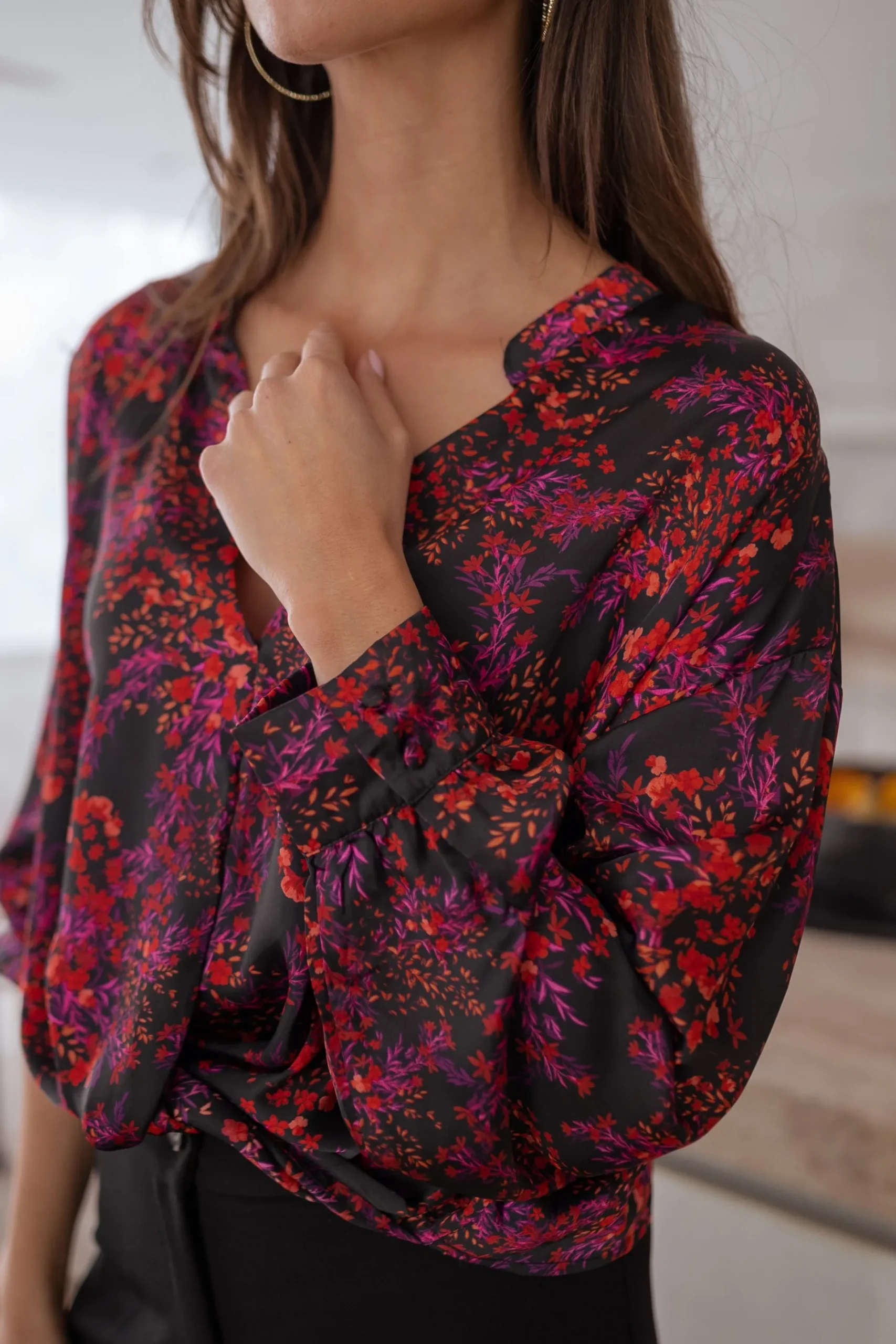 Cheap Blouse Catherine - à fleursEasy Clothes Femme Chemisiers & Blouses