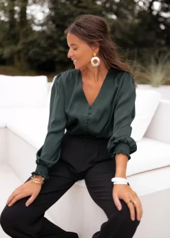 Hot Blouse Daina - verteEasy Clothes Femme Chemisiers & Blouses