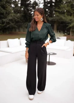 Hot Blouse Daina - verteEasy Clothes Femme Chemisiers & Blouses