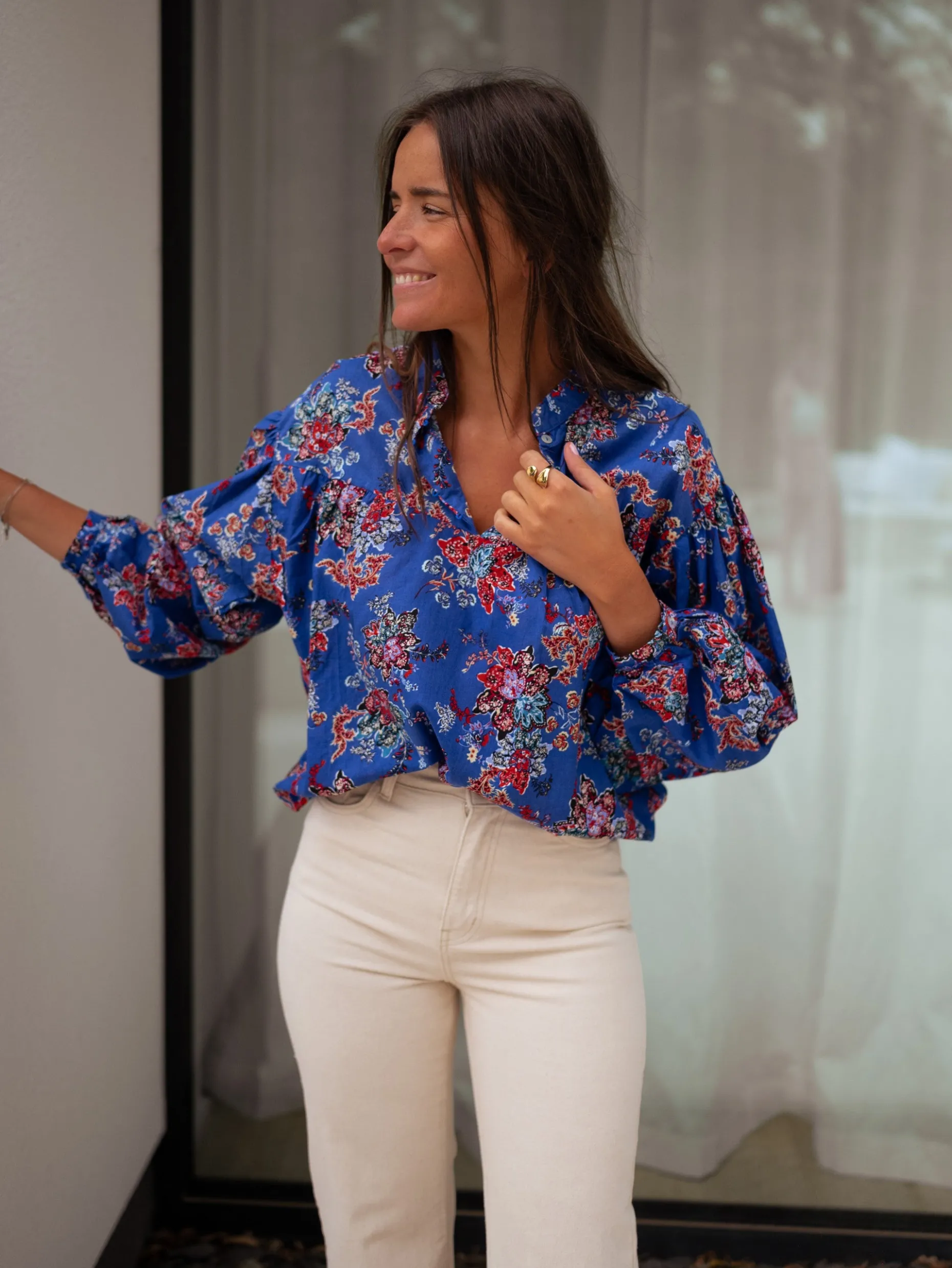 Store Blouse Divna - bleueEasy Clothes Femme Chemisiers & Blouses