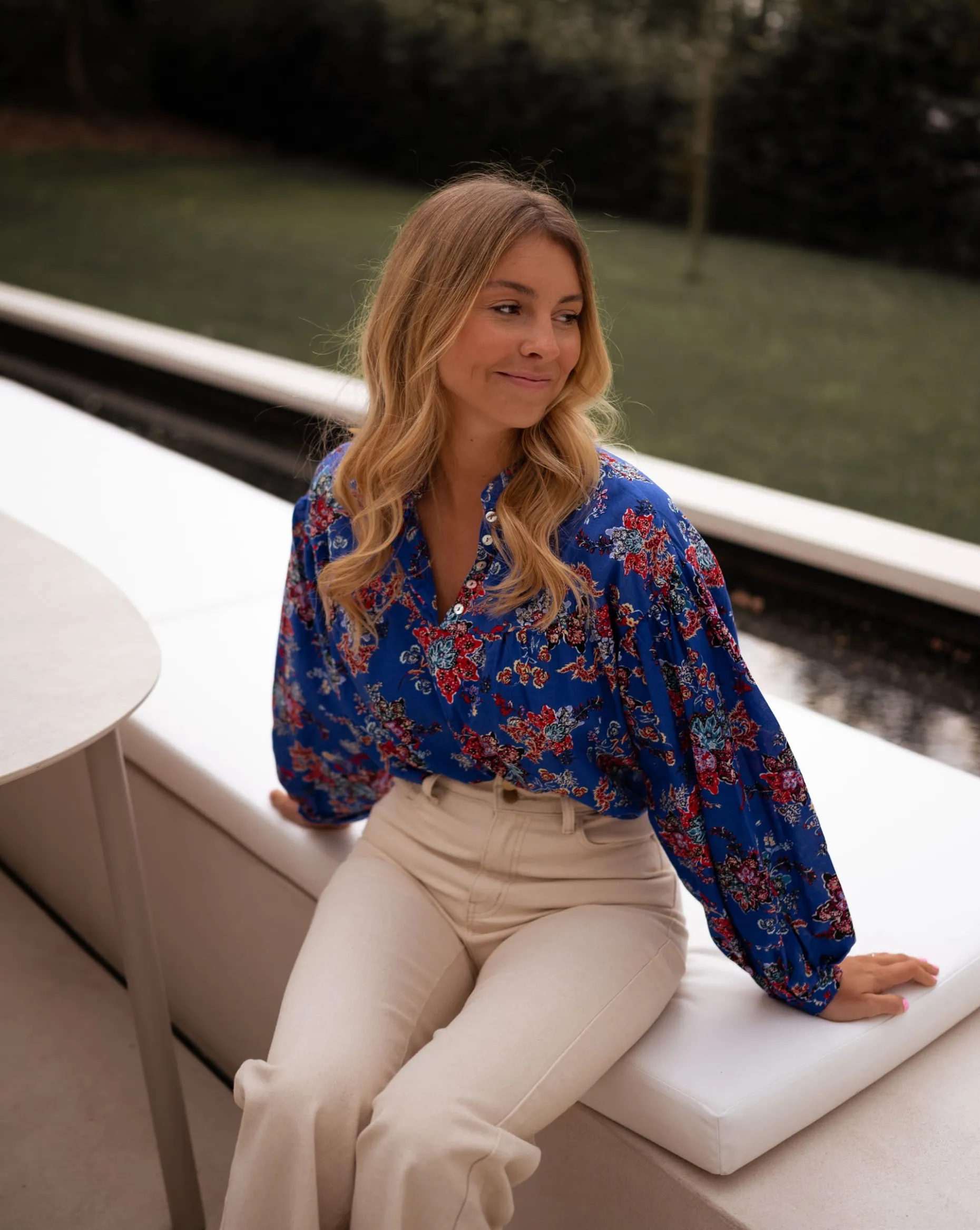 Store Blouse Divna - bleueEasy Clothes Femme Chemisiers & Blouses