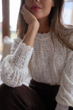 Clearance Blouse Emma - écrueEasy Clothes Femme Chemisiers & Blouses