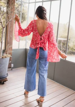 Best Sale Blouse Hopi CREATION - rougeEasy Clothes Femme Chemisiers & Blouses