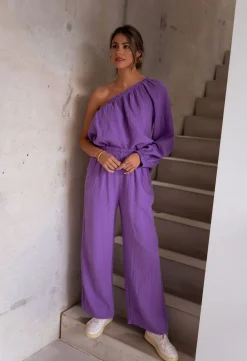 Sale Blouse Hortense - mauveEasy Clothes Femme Chemisiers & Blouses