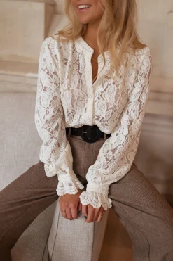 New Blouse Jade - écrueEasy Clothes Femme Chemisiers & Blouses