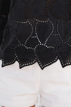 Outlet Blouse Jody CREATION - noireEasy Clothes Femme Chemisiers & Blouses