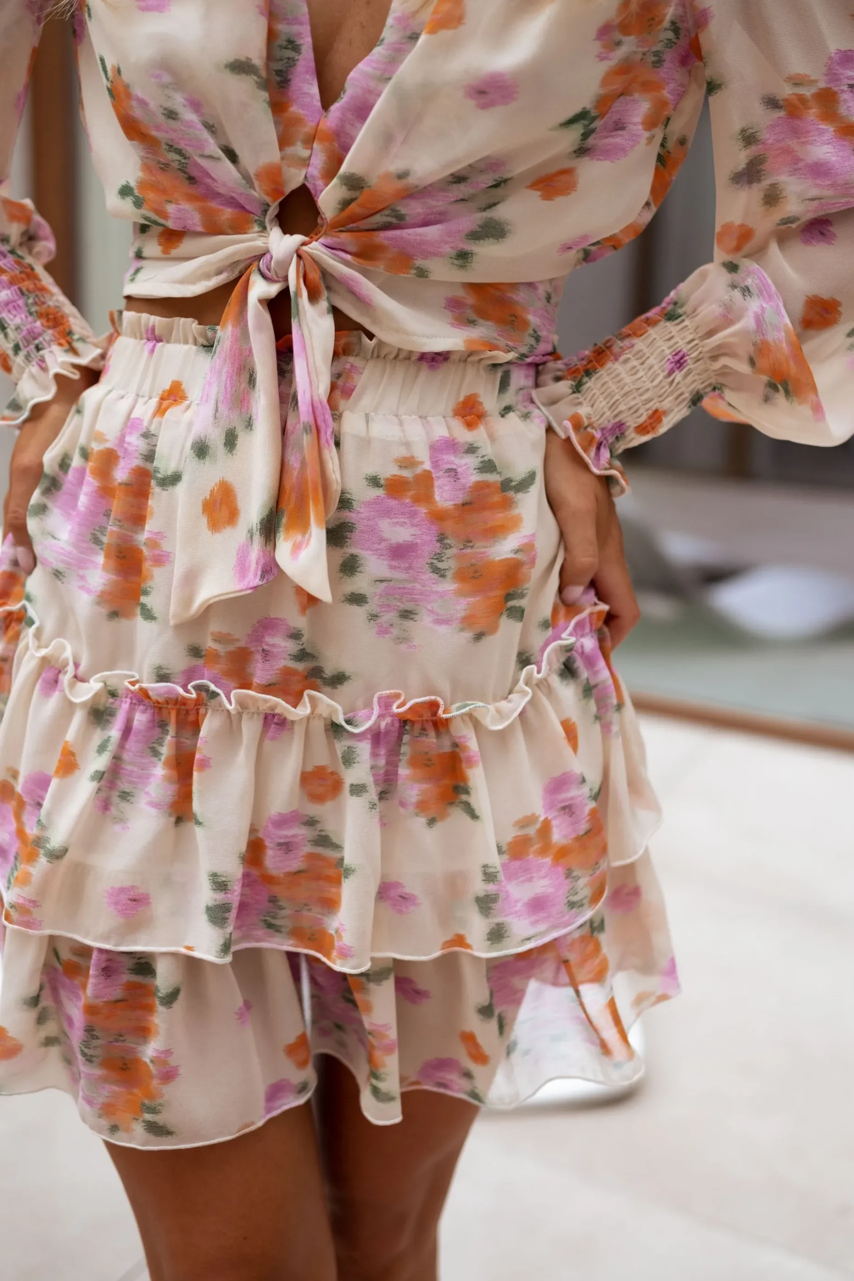 Hot Blouse Juliana - fleurieEasy Clothes Femme Chemisiers & Blouses