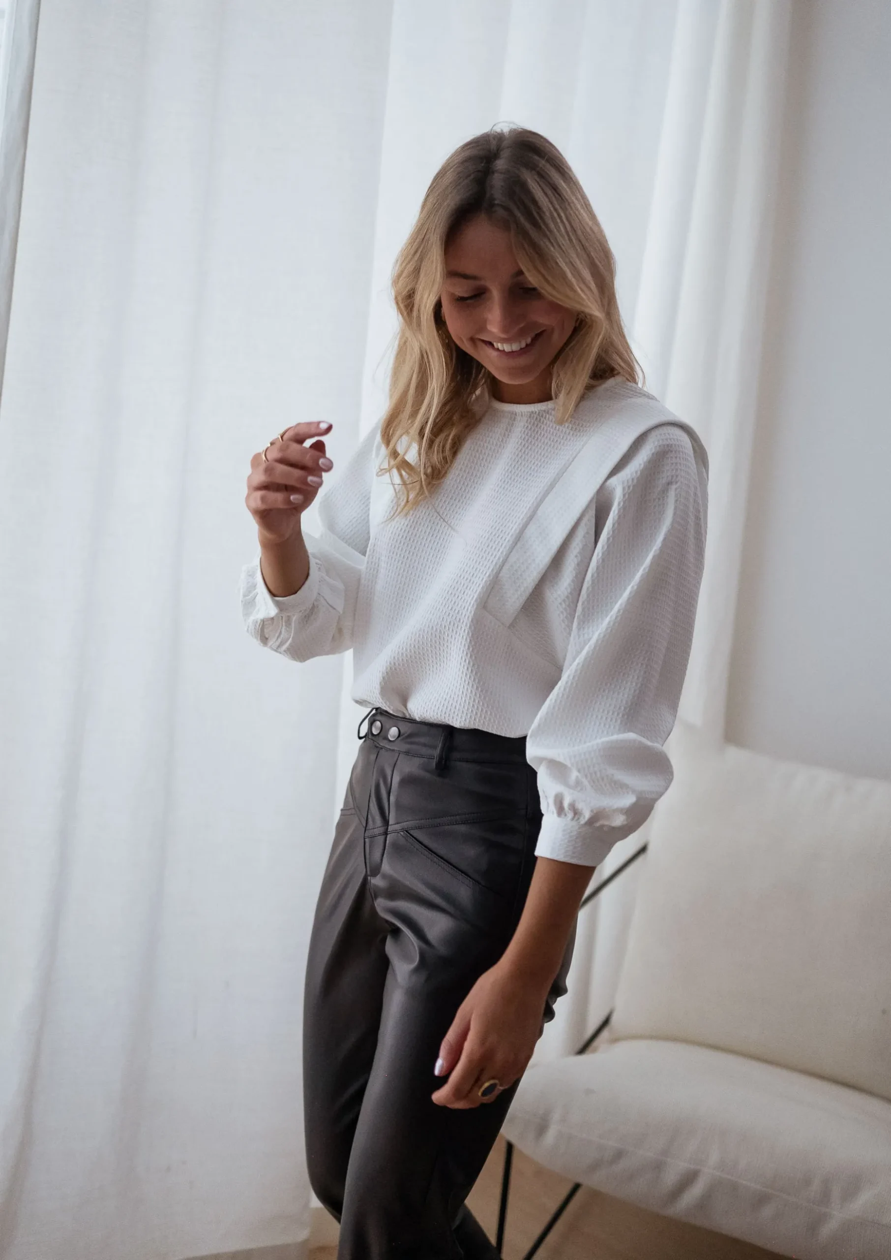 Best Blouse Lindy - écrueEasy Clothes Femme Chemisiers & Blouses