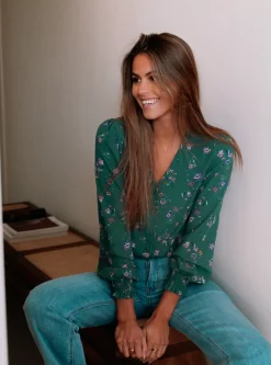 Flash Sale Blouse Mariata - verteEasy Clothes Femme Chemisiers & Blouses