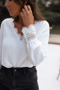 Sale Blouse Marka - écrueEasy Clothes Femme Chemisiers & Blouses