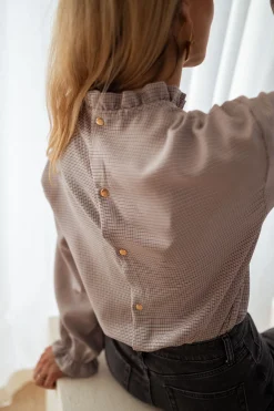 Clearance Blouse Maryse - à carreauxEasy Clothes Femme Chemisiers & Blouses