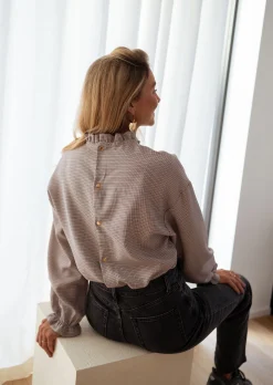 Clearance Blouse Maryse - à carreauxEasy Clothes Femme Chemisiers & Blouses