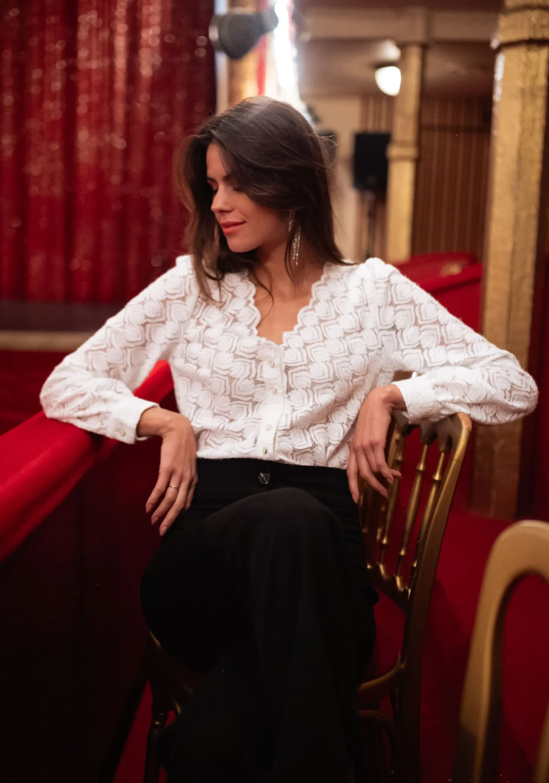 New Blouse Morgane - blancheEasy Clothes Femme Chemisiers & Blouses