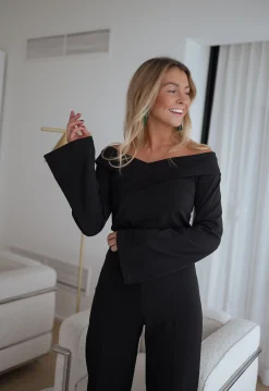 Discount Blouse Nikie CREATION - noireEasy Clothes Femme Chemisiers & Blouses