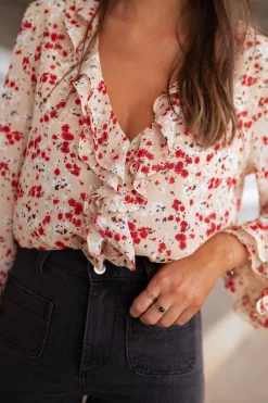 Best Blouse Olympe - à fleursEasy Clothes Femme Chemisiers & Blouses