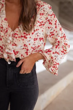 Best Blouse Olympe - à fleursEasy Clothes Femme Chemisiers & Blouses