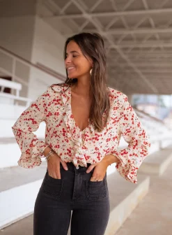 Best Blouse Olympe - à fleursEasy Clothes Femme Chemisiers & Blouses