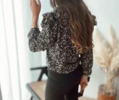 Flash Sale Blouse Ophé - noireEasy Clothes Femme Chemisiers & Blouses