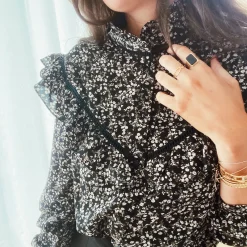 Flash Sale Blouse Ophé - noireEasy Clothes Femme Chemisiers & Blouses