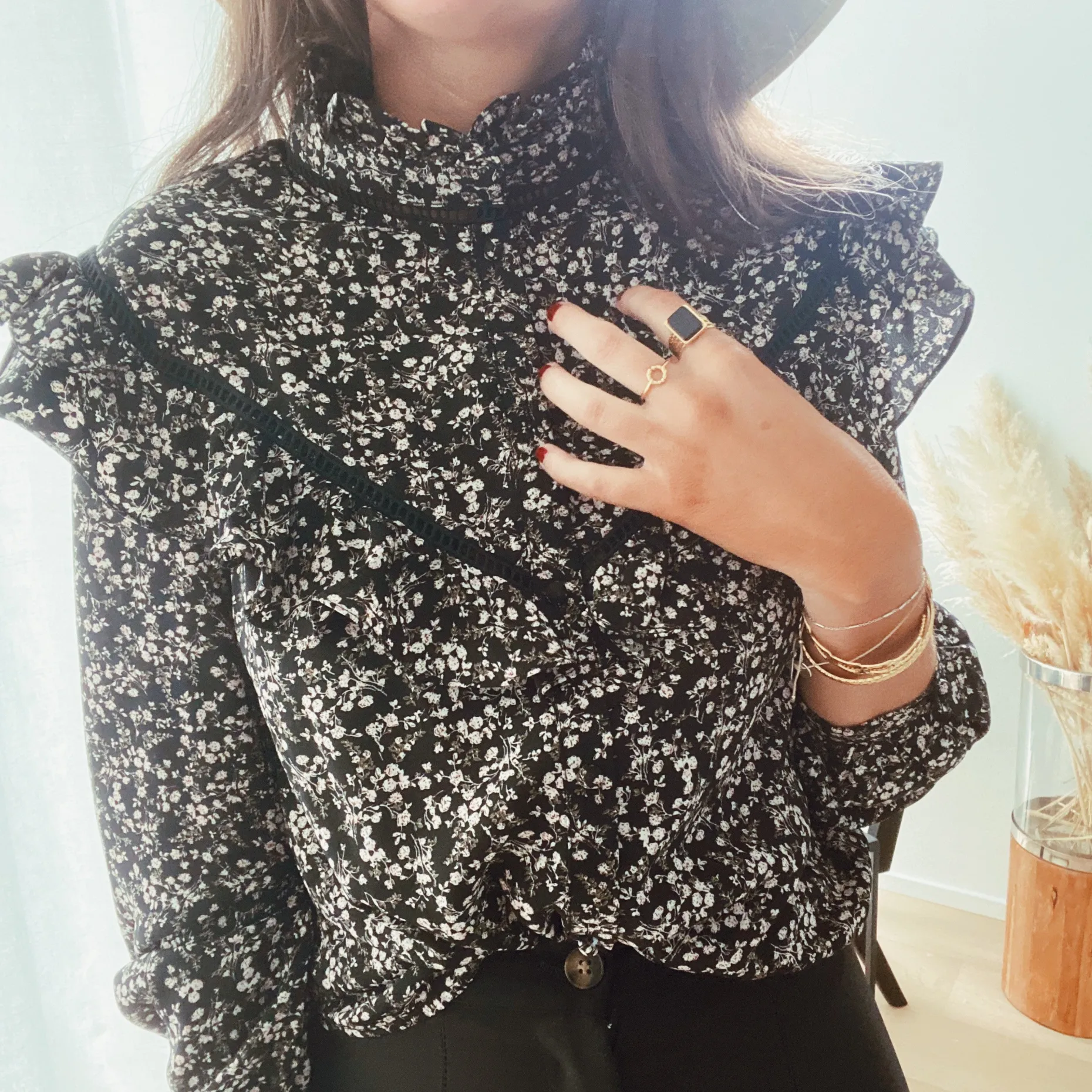 Flash Sale Blouse Ophé - noireEasy Clothes Femme Chemisiers & Blouses