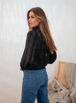 Best Blouse Terry - noireEasy Clothes Femme Chemisiers & Blouses