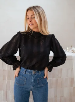 Best Blouse Terry - noireEasy Clothes Femme Chemisiers & Blouses