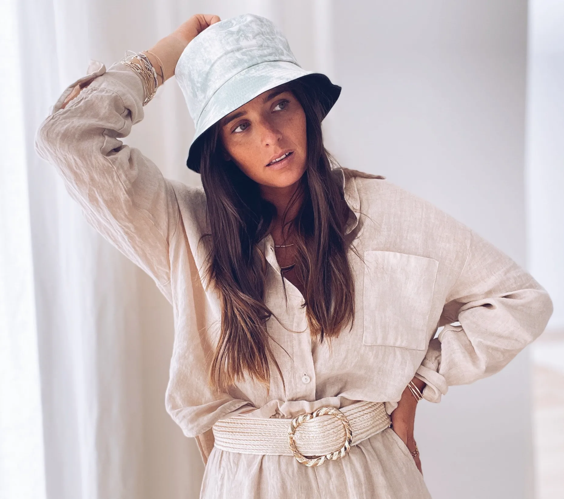 Discount Bob Zazou - tie & dye vertEasy Clothes Bonnets & Gants