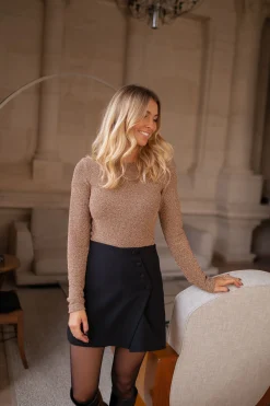 Store Body Lili CREATION - doré à paillettesEasy Clothes Femme Body & Lingerie